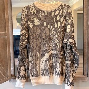 Vintage Sweater Mens 80s Cotton Crew Neck Large Saturdays